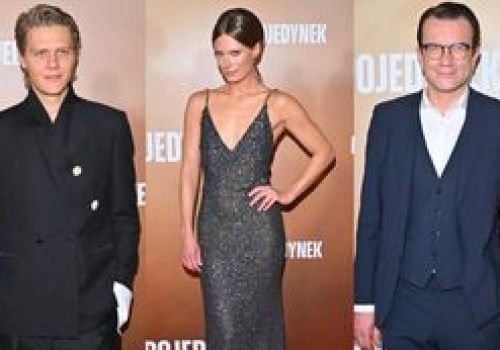 Gwiazdy pozują na premierze filmu: elegancki Jakub Gierszał, błyszcząca Julia Pietrucha i szykowny Tomasz Kot (ZDJĘCIA)
