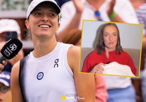 Iga Świątek z nietypowym podarunkiem. To hit ostatnich dni