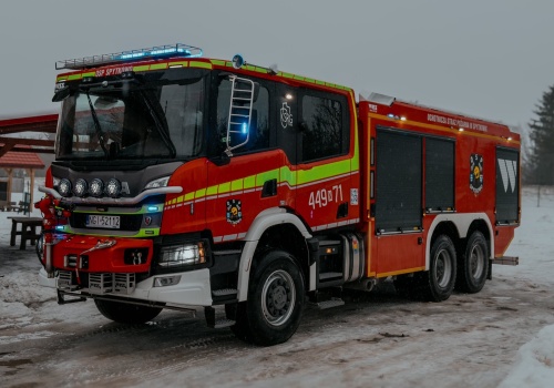 Gaśniczy gigant ochotników z OSP Spytkowo