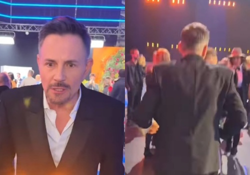 Krzysztof Ibisz zaczął uciekać przed prezentem od kolegów z pracy. Internauci płaczą ze śmiechu