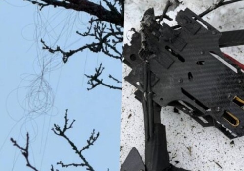 Rosyjski dron światłowodowy doleciał do przedmieść Charkowa