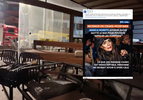 Właścicielka baru w Crans-Montana przesłuchiwana. 