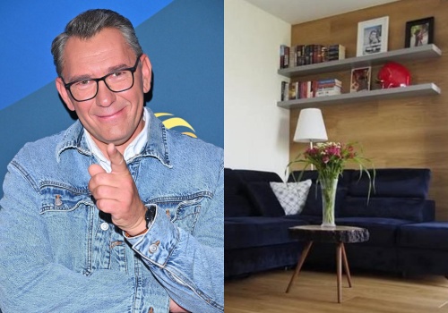 Pomaga w remontach, sam ma mieszkanie jak z katalogu. Tak urządził się Darek Stolarz