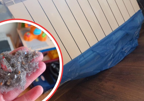 Założyłam worek na kaloryfer w pokoju dziecka. Zmroziło mnie, co zobaczyłam