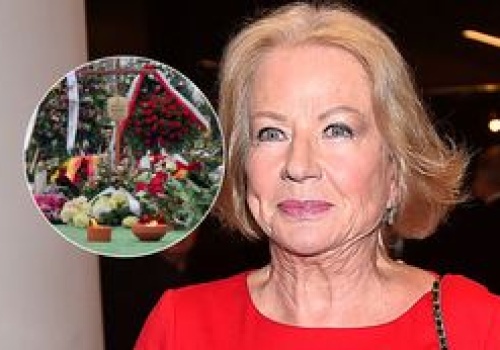 Tak pożegnano Bożenę Dykiel. Jej grób utonął w kwiatach i zniczach