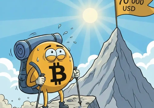 Bitcoin o krok od 70 000 USD – ale to nie on kradnie show