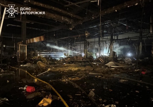 Prawie 460 dronów i rakiet wystrzelonych na Ukrainę