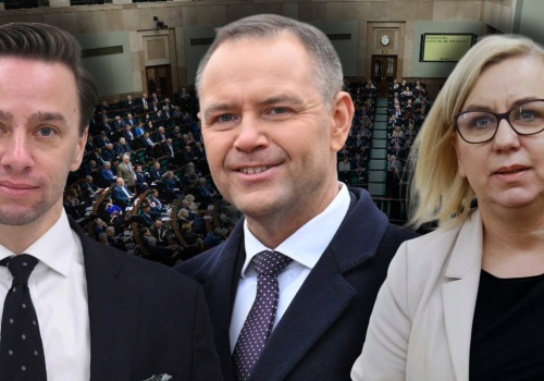 Nawrocki na czele, tuż za nim Sikorski. Jest nowy sondaż zaufania