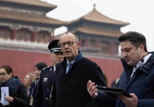 Merz pod presją. Media: w Chinach był jak 