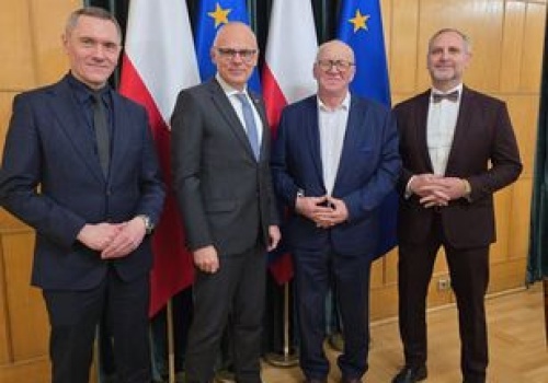 Samorządowcy z powiatu golubsko-dobrzyńskiego w Kancelarii Prezesa Rady Ministrów