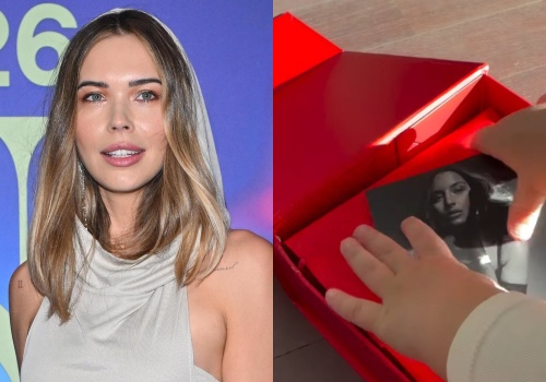 Była Barona podarowała prezent jego (jeszcze) żonie. To jej wysłała