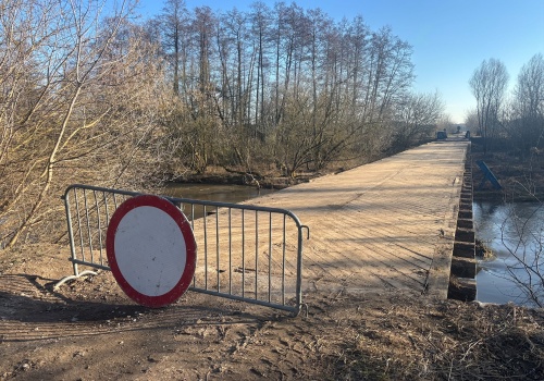 Remont mostu w gminie Nieborów. Mieszkańcy zyskają nową przeprawę przez Bzurę