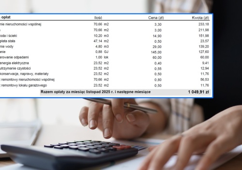 Bezczynszowe czy z czynszem. Różnice w opłatach mogą zaskoczyć właścicieli