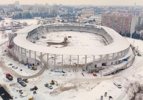 Podkarpackie Centrum Lekkiej Atletyki w Rzeszowie gotowe jesienią? Zobaczcie kulisy budowy