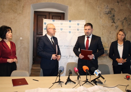 To ważny krok w stronę nowego mostu na Popradzie. Porozumienie Nowego Sącza z GDDKiA