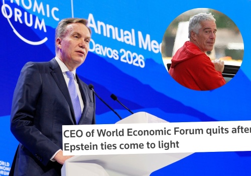 Prezes Światowego Forum Ekonomicznego podał się do dymisji przez aferę Epsteina