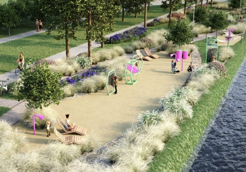 Pół kilometra ścieżki i piaszczysta plaża. Nowa atrakcja nad wodą w warmińsko-mazurskim