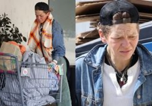 Loni Willison grzebie po śmietnikach i koczuje przed restauracją (ZDJĘCIA)