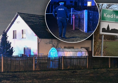 Podwójna zbrodnia w Kadłubie. Pod szkołą pojawiła się policja