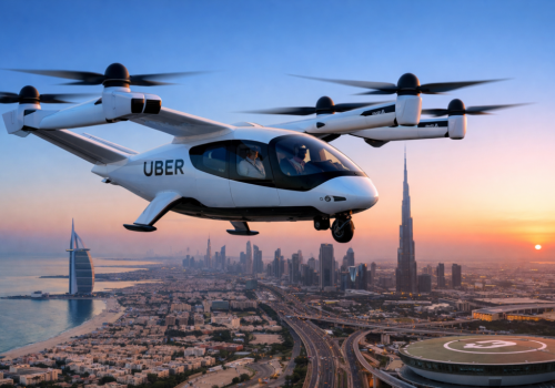 Uber wchodzi w przestworza. Czy nadchodzą „dronowe taksówki”?