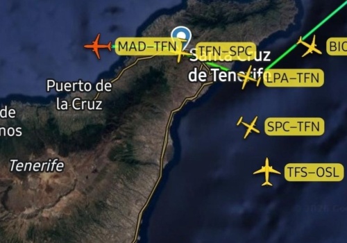 Mgła i burze paraliżują loty na Teneryfie. Alerty pogodowe