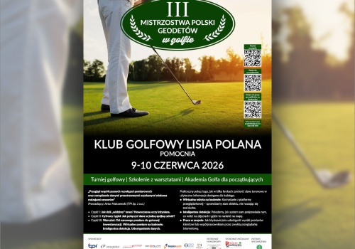 Zbliżają się kolejne mistrzostwa geodetów w golfie