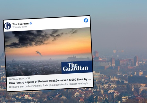 Brytyjczycy chwalą Kraków. Dobre decyzje władz miasta uratowały tysiące ludzi