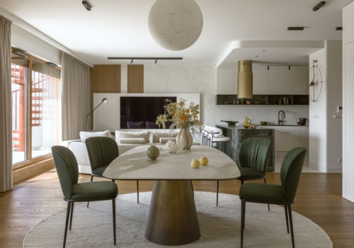 Ten apartament na Kabatach zachwyca. We wnętrzach cichy luksus