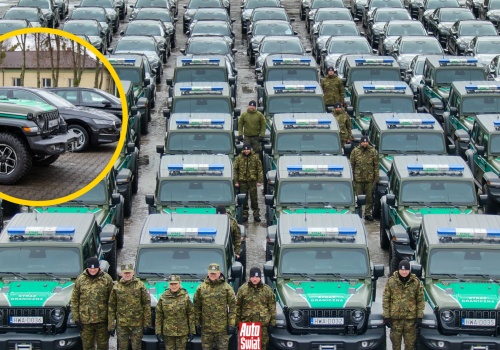 Straż Graniczna dostała nowe samochody. Będzie jeździć Jeepami, Cuprami i Skodami