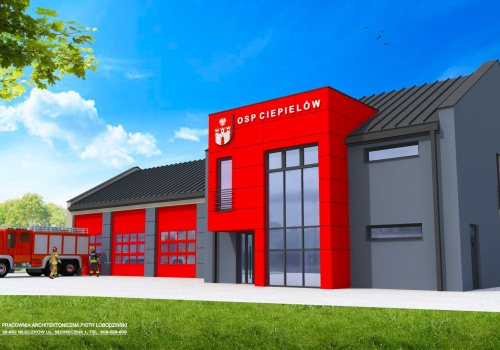 Nowa remiza dla OSP Ciepielów. Ruszył przetarg na budowę