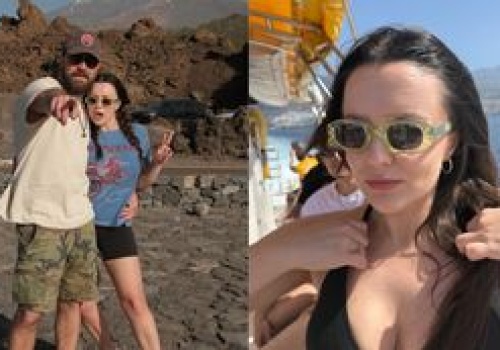 RZADKI WIDOK: Lanberry przesyła pozdrowienia z Teneryfy i pozuje u boku NARZECZONEGO. 