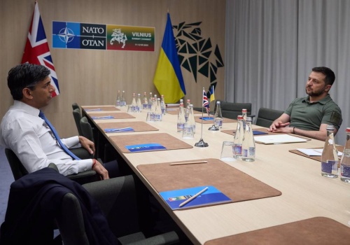 Zełenski ma nowego doradcę. To były premier Wielkiej Brytanii