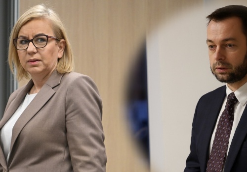 Hennig-Kloska reaguje na słowa Romowicza. 