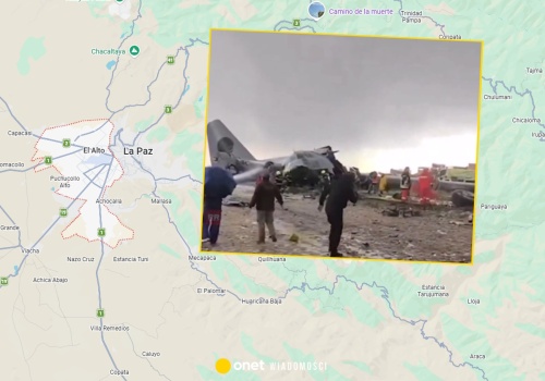 Katastrofa samolotu w Boliwii. Co najmniej kilkanaście ofiar