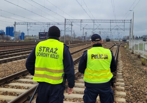 Poszukiwany 36-latek zatrzymany podczas prac torowych na linii kolejowej Łuków – Radom