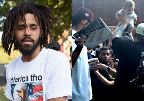 J. Cole nie chciał podpisać… dziecka fana. Chwilę później zmienił zdanie