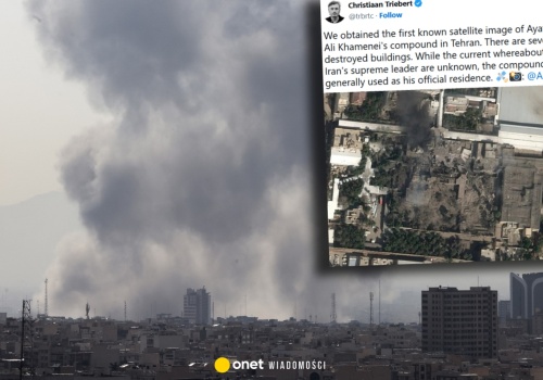 Atak na kompleks najwyższego przywódcy Iranu. Tyle zostało po bombardowaniu