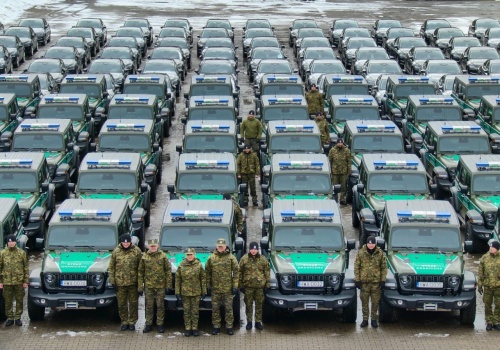 Blisko 150 nowych pojazdów w straży granicznej. Patrole mają być jeszcze bardziej skuteczne