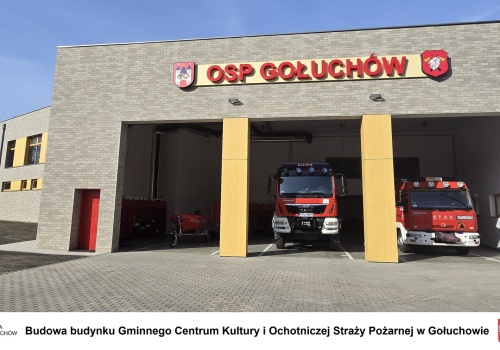 OSP w Gołuchowie już w nowej remizie