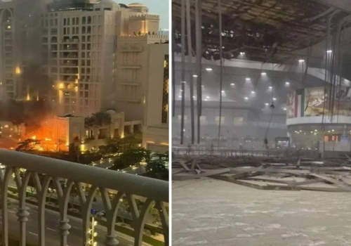 Ataki odwetowe Iranu, celem bazy amerykańskie w kilku krajach; hotel w Dubaju w płomieniach, ranni na lotnisku w Kuwejcie