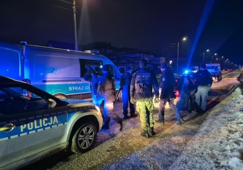 Nielegalny przewóz migrantów. Ukrainiec aresztowany