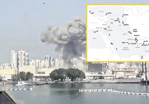 Iran odpowiedział ogniem. Oto gdzie uderzył