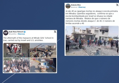 W izraelskich atakach trafiona została szkoła dla dziewcząt