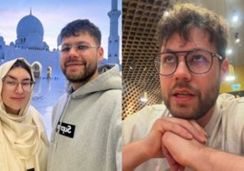 Youtuber Jawor poleciał do Dubaju z CIĘŻARNĄ partnerką: 
