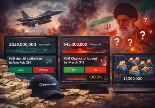 Zakłady na wojnę warte pół miliarda dolarów! Na ataku na Iran ktoś zarobił fortunę