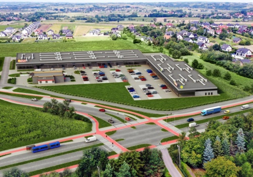 Rośnie nowy park handlowy na Wzgórzach Krzesławickich. Postawi na usługi