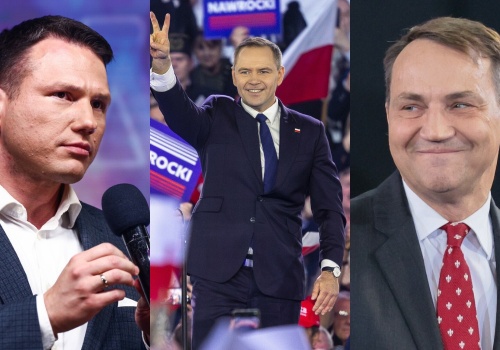 Ranking zaufania: Nawrocki wciąż na czele, ale dogania go Sikorski, Mentzen z największym wzrostem