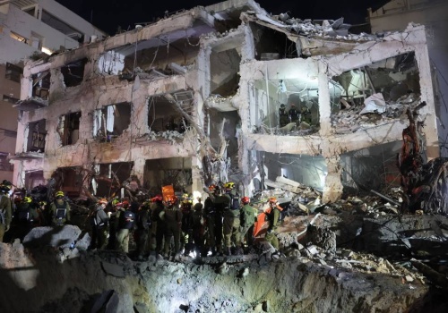 Nocny atak Iranu. Pierwsza ofiara odwetu w Izraelu