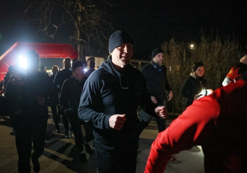 Prezydent Nawrocki wziął udział w nocnym Biegu Wyklętych