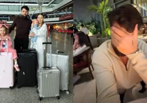 Andziaks i Luka przebywają z dziećmi w Dubaju. 